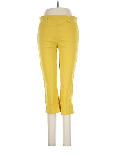 Pre-owned 89th & Madison Casual Pants In Yellow