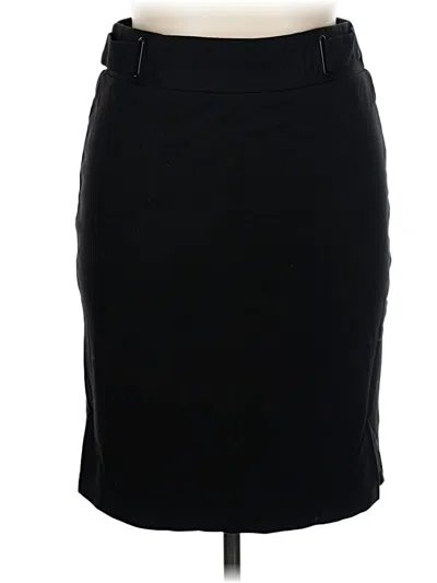 Pre-owned 89th & Madison Casual Skirt In Black