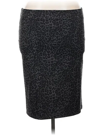 Pre-owned 89th & Madison Casual Skirt In Gray