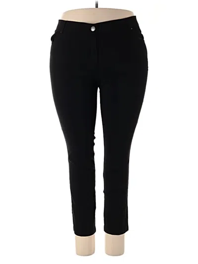 Pre-owned 89th & Madison Dress Pants In Black