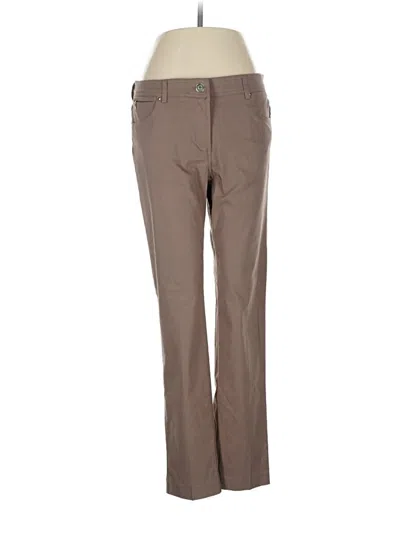 Pre-owned 89th & Madison Dress Pants In Brown