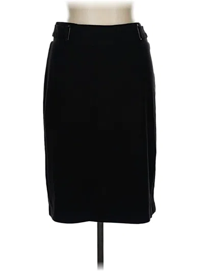 Pre-owned 89th & Madison Formal Skirt In Black
