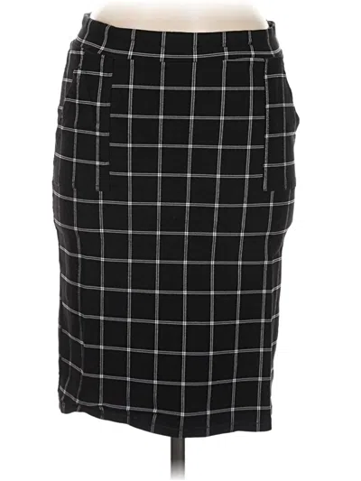 Pre-owned 89th & Madison Formal Skirt In Black