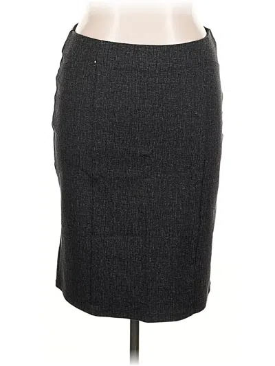 Pre-owned 89th & Madison Formal Skirt In Gray