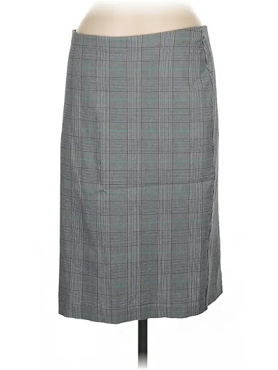 Pre-owned 89th & Madison Formal Skirt In Gray