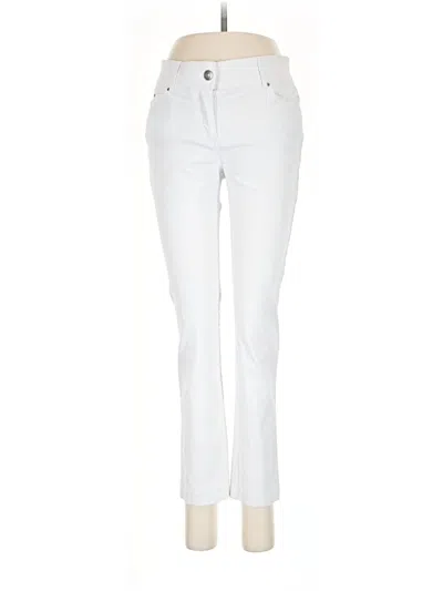 Pre-owned 89th & Madison Jeans In White