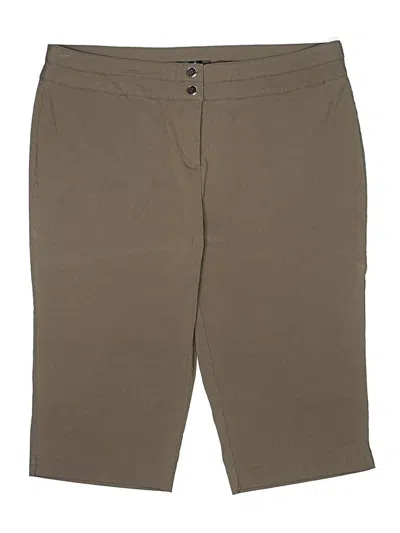 Pre-owned 89th & Madison Khaki Shorts In Brown