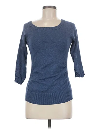 Pre-owned 89th & Madison Pullover Sweater In Blue
