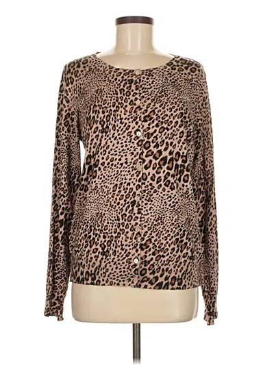 Pre-owned 89th & Madison Pullover Sweater In Brown