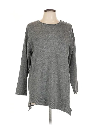 Pre-owned 89th & Madison Pullover Sweater In Gray