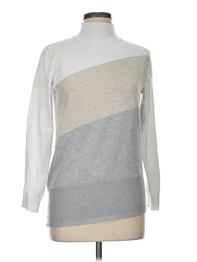 Pre-owned 89th & Madison Pullover Sweater In Gray