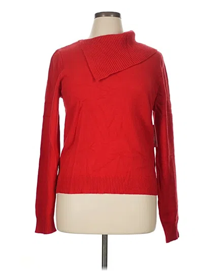Pre-owned 89th & Madison Pullover Sweater In Red