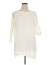 89th & Madison Pullover Sweater In White