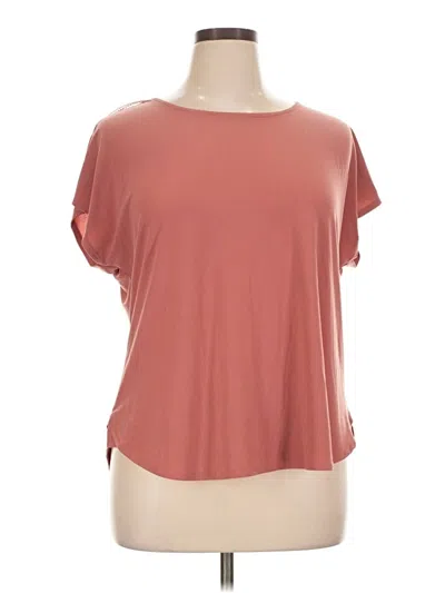 Pre-owned 89th & Madison Short Sleeve T-shirt In Pink