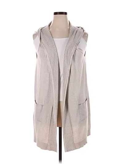 Pre-owned 89th & Madison Sweater Vest In Brown