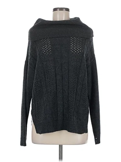 Pre-owned 89th & Madison Turtleneck Sweater In Gray