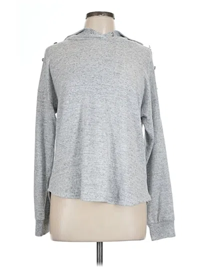 Pre-owned 89th & Madison Turtleneck Sweater In Gray