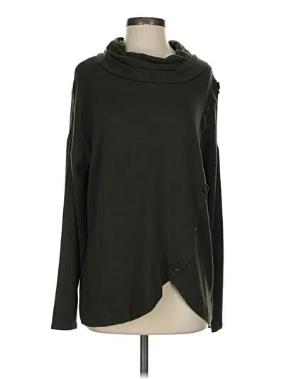 Pre-owned 89th & Madison Turtleneck Sweater In Green