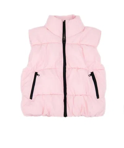 8apart Junior Women's Veruca Puffer Vest In Pink