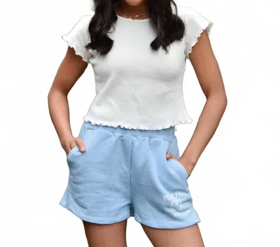 8apart Malibu Athletic Club Shorts In Blue
