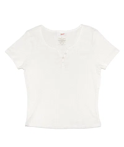 8apart Women's Austin Henley Tee In White