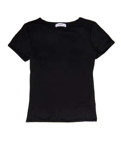 8apart Women's Kim Short Sleeve Top In Black