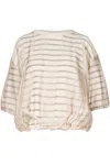 8pm - Blusa - 460225 - Ivory In Neutral