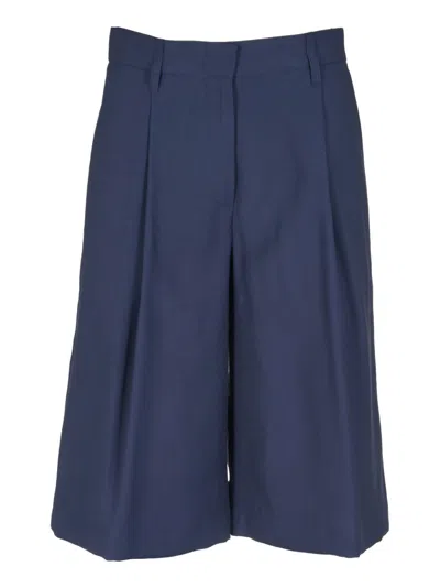 8pm Concealed Trousers In Blue