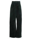 8pm Conscious Woman Pants Dark Green Size Xs Cotton, Elastane