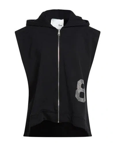 8pm Conscious Woman Sweatshirt Black Size L Cotton