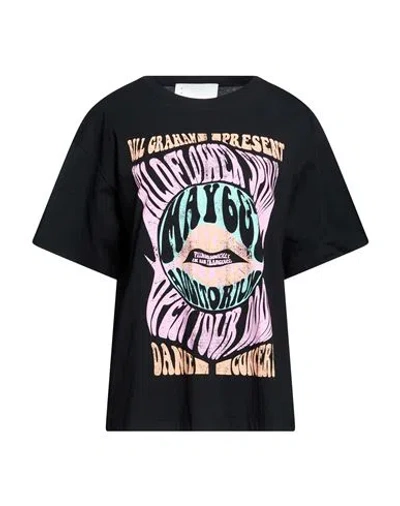 8pm Conscious Woman T-shirt Black Size L Cotton