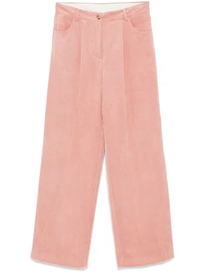 8pm Corduroy Trousers In Pink