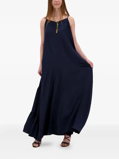8pm Hari Maxi Dress In 蓝色