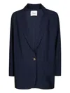 8pm Single-breasted Blazer In Blue
