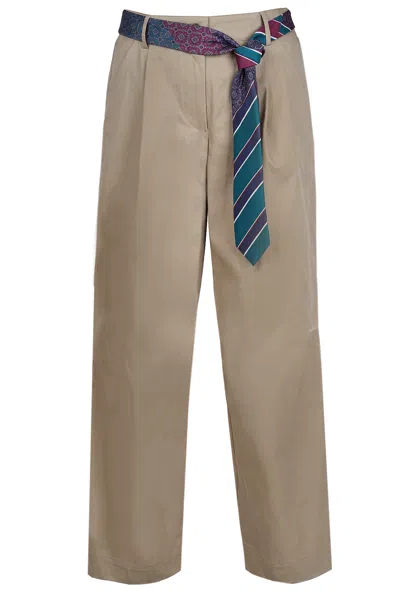 8pm - Trousers - 480394 - Sand In Brown