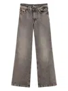 8pm Wide-leg Jeans In Grey