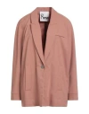 8pm Woman Blazer Blush Size S Polyester, Viscose, Elastane In Pink
