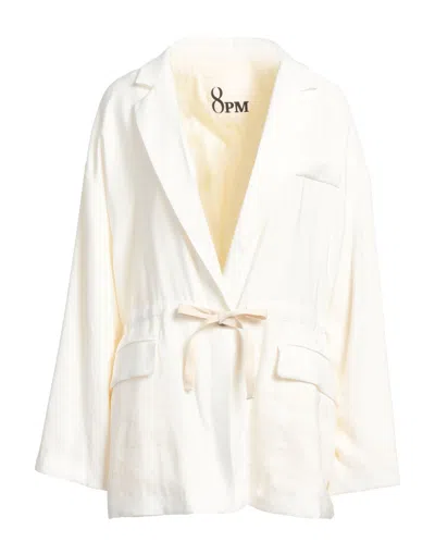8pm Suit Jackets In White