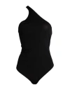 8pm Woman Bodysuit Black Size S Viscose, Elastane In Black