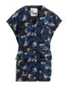 8pm Woman Cardigan Blue Size S Polyester, Acrylic, Virgin Wool, Mohair Wool, Cotton In Blue