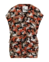 8pm Woman Cardigan Orange Size M Polyester, Acrylic, Virgin Wool, Mohair Wool, Cotton