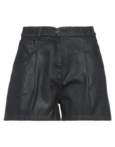 8pm Denim Shorts In Black