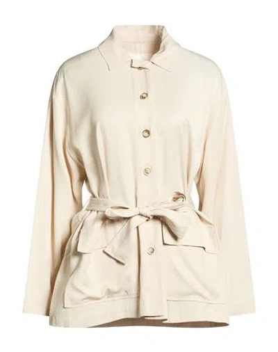 8pm Woman Jacket Ivory Size S Viscose In White
