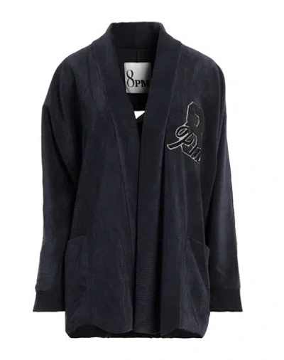 8pm Woman Jacket Navy Size S Polyester, Nylon, Elastane
