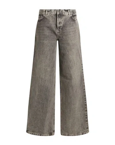 8pm Woman Jeans Grey Size 28 Cotton In Gray