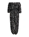 8pm Woman Jumpsuit Black Size S Viscose In Black