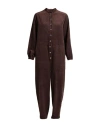 8pm Woman Jumpsuit Chocolate Brown Size S Polyester, Nylon, Elastane In Brown