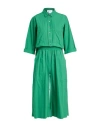 8pm Woman Jumpsuit Green Size S Cotton