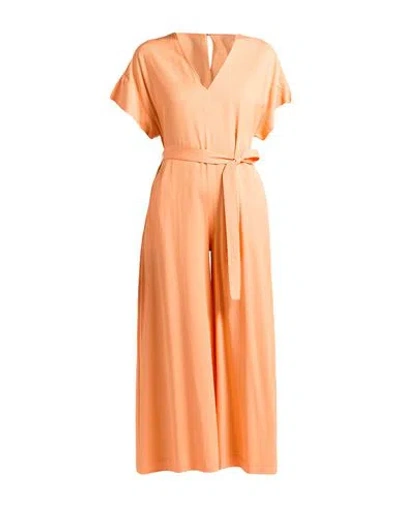 8pm Woman Jumpsuit Orange Size M Viscose