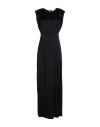 8pm Woman Maxi Dress Black Size Xs Viscose In Black